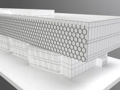 Cairns Family Health and Bioscience Research Complex 3D model