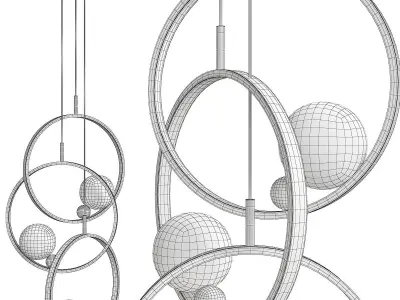 Lampada Joy by Paolo Castelli Low-poly 3D model