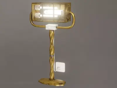 Desk Lamp 3D model 10