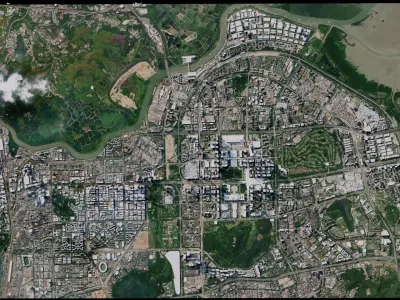 Shenzhen - China 3D model