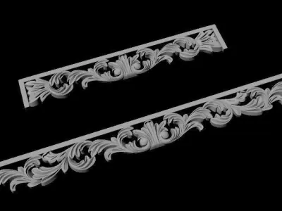 dekor ornament 3D model 45