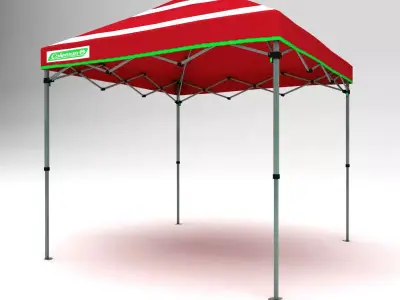 Gazebo pop up tent 3D model