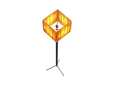 Lamp Stand Low-poly 3D model