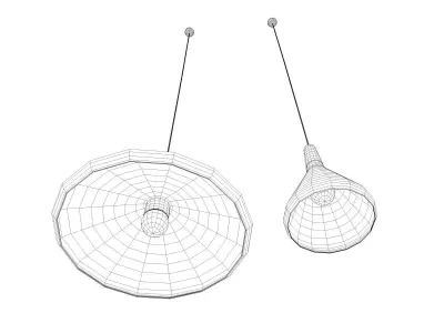 FLOAT 39 18 copper pendant by Nordlux 3D model