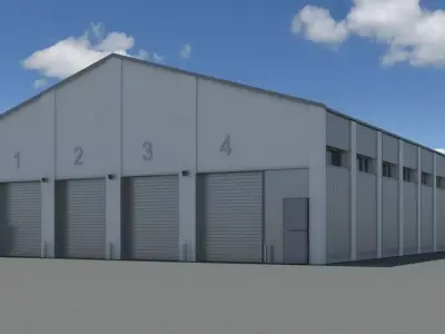 Warehouse 10 3D model