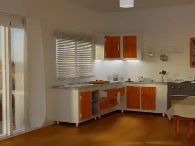 Apartment 3D 3D model