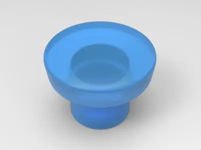 Zampu Center Table Low-poly 3D model