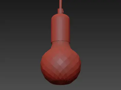 Nordic LED Pendant Light 3D model