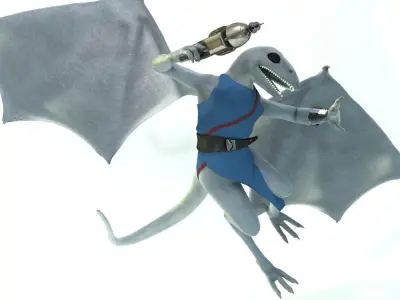 Odrayan for Poser 3D model