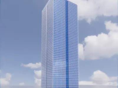 Parametric Building 1a7 3D model