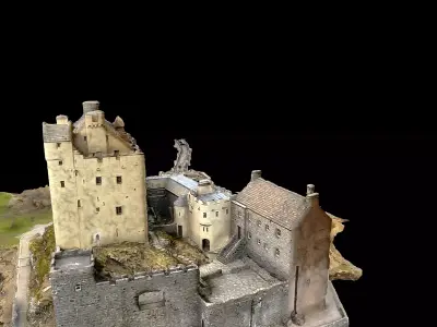 Eilean Donan Castle Free 3D model