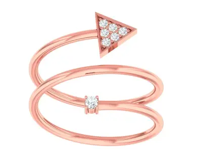 Women Ring 3D print model