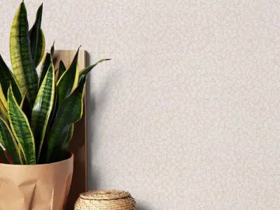 Ivory Speckle Micro-Emboss Wallpaper Texture Texture