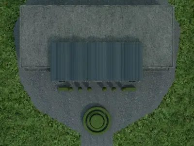 Building - Manor 3D model