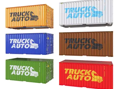 Container 20T 3D model