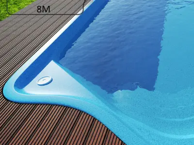 Swimming pool 3D model