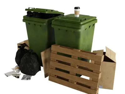 Street Trash - 3D Model 3D model