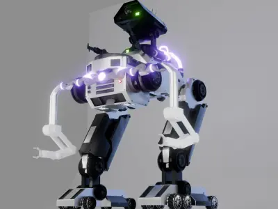 robot 3D model 43