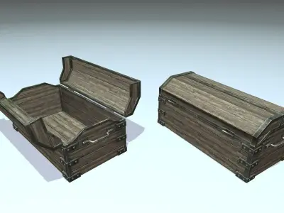 Container pack 3D model