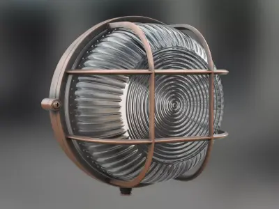 Bulkhead Light 3D model