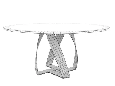 Bon Bon Table TC and TQ 3D model