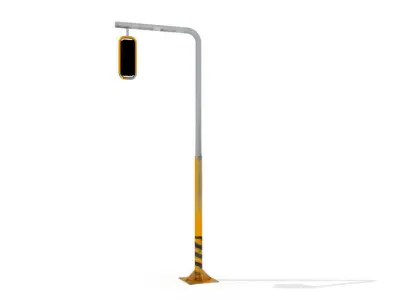 D A TRAFFIC LIGHT 001 3D model