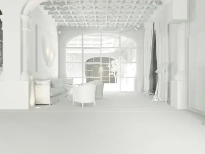 AVE Hotel Sant Francesc 3D model