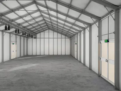 Event Exhibition Tent 2 3D model