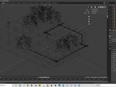 Minecraft Fanart Free 3D model