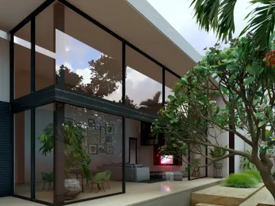 SCENE LUMION 12 5 AND ABOVE SIDE HOUSE BY YOGA4ARCH 3D model