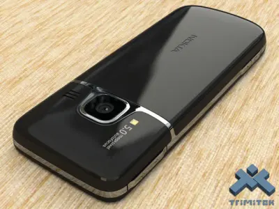 Nokia 6700 Classic 2009 - black 3D model