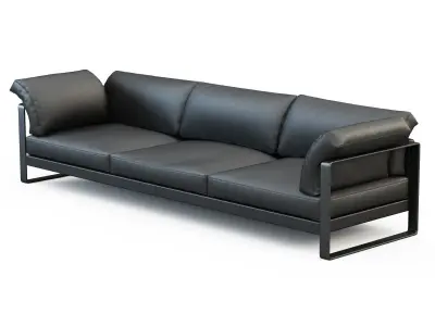 Triple sofa Phan - Matteograssi 3D model