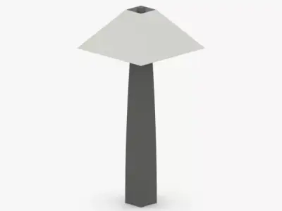 1428 - Floor Lamp Low-poly 3D model