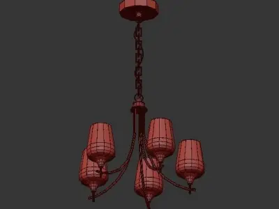 ASHLEY CHANDELIER 3D model
