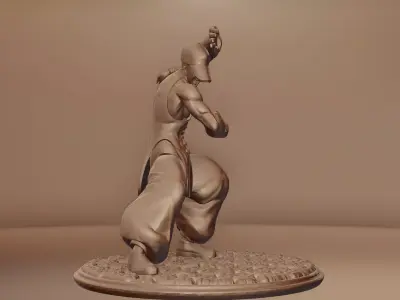 YUN - STREET FIGHTER Free 3D print model