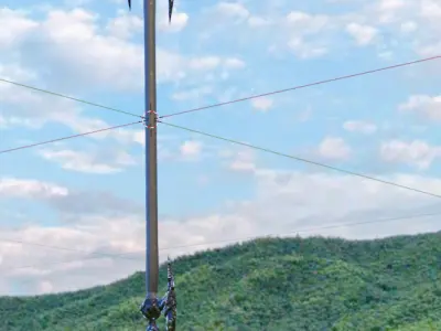 Fantasy Obsidian Trident 3D model