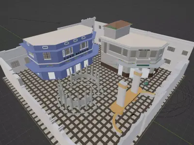 Goiania Art Deco Historical Visualizer Free 3D model