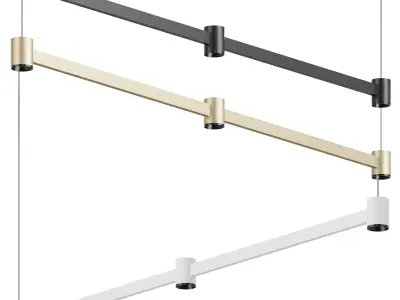 Arkoslight Art Hanging lamp 3D model