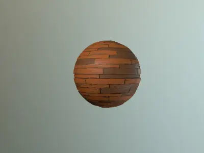 4K Stylized Wood Planks texture Free 3D model