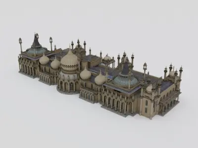 Brighton Pavilion 3D model