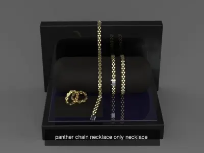 panther set  3D Model Pack