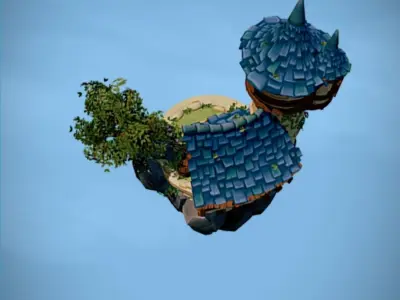 Wizard tower 3D model