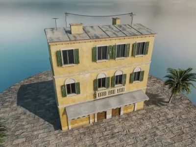 Italian house 3D model