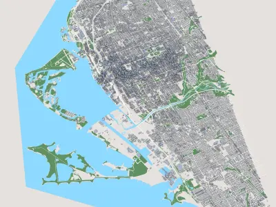 Toronto City Canada 3D model