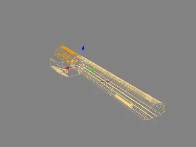 Modulable Tunel Free low-poly 3D model