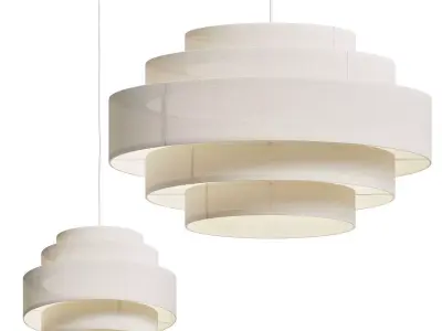 Ellos Home Ceiling Lamps Miguel Two Size 3D model
