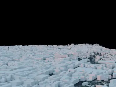 Nice - France 3D model