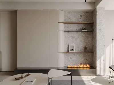 Modern Apartment 3D Model 3D model buy
