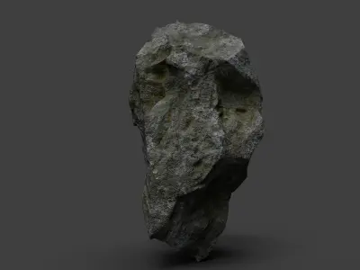 Rock 7-3 Low-poly 3D model