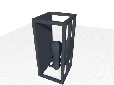 Silvey Flush Mounted Sconce 3D model